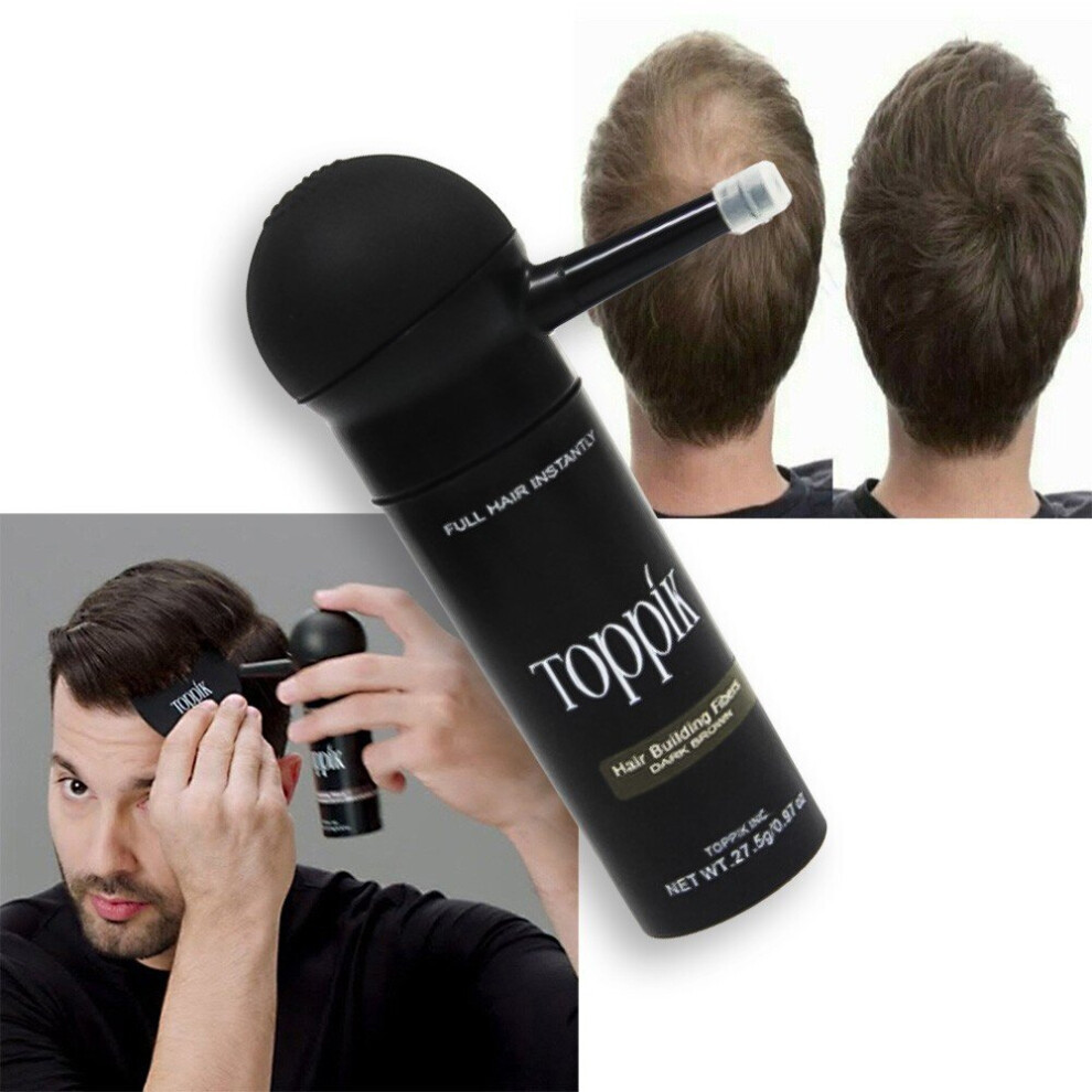 Toppik Hair Building Fibers (Black,0.97oz) MADE IN USA 🇺🇸